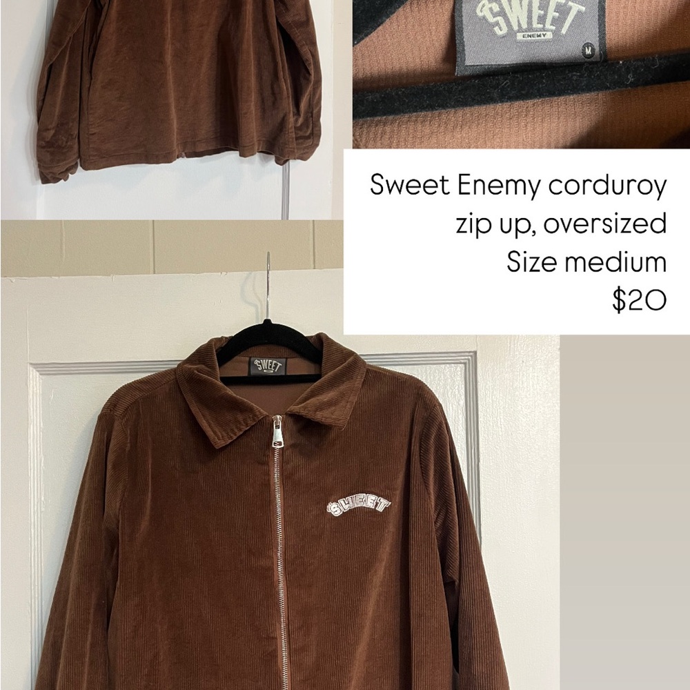 Brown Utility Corduroy Jacket